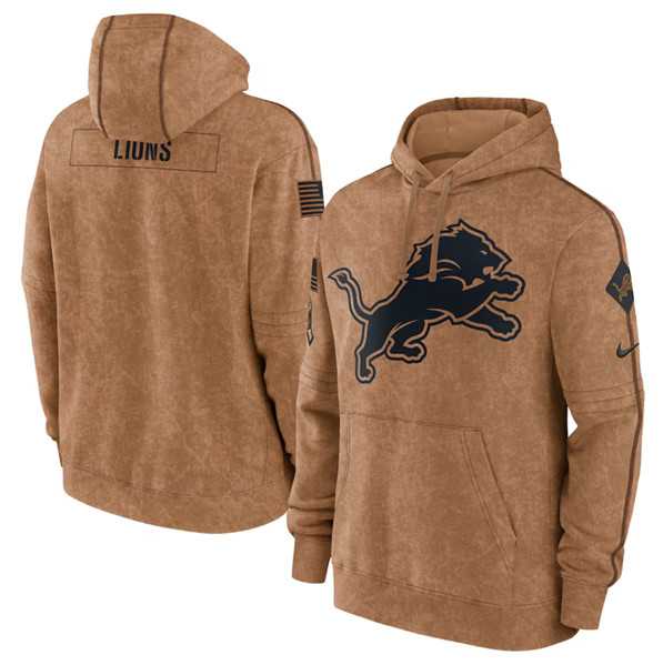 Men's Detroit Lions 2023 Brown Salute to Service Pullover Hoodie,We sell and wholesale Men's Detroit Lions 2023 Brown Salute to Service Pullover Hoodie on line form chian!
